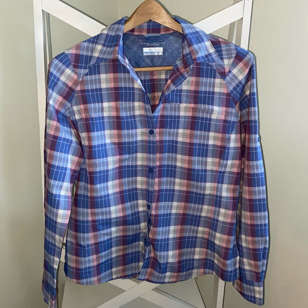 Columbia Omni Shade button down shirt